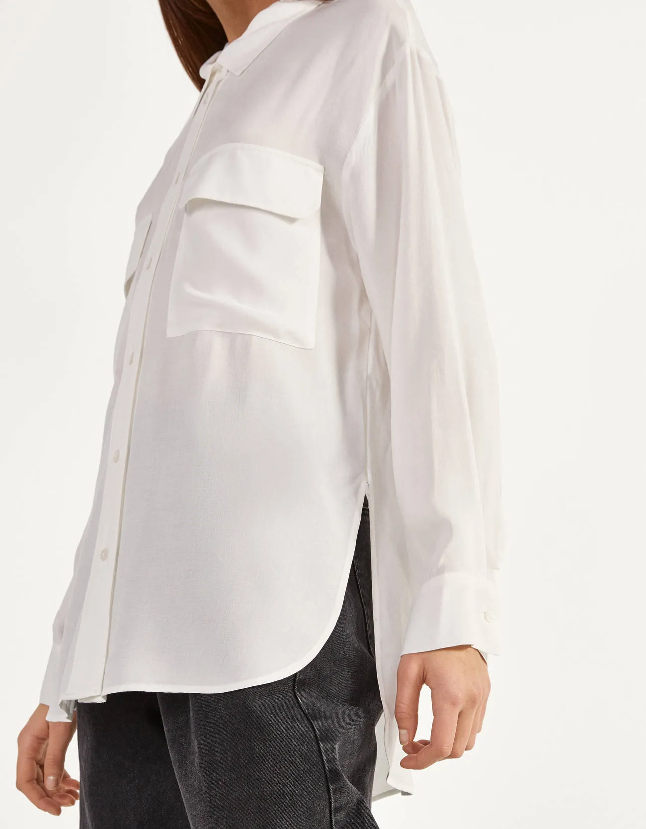 White ladies' shirt – Weiß – Image 3 of 4