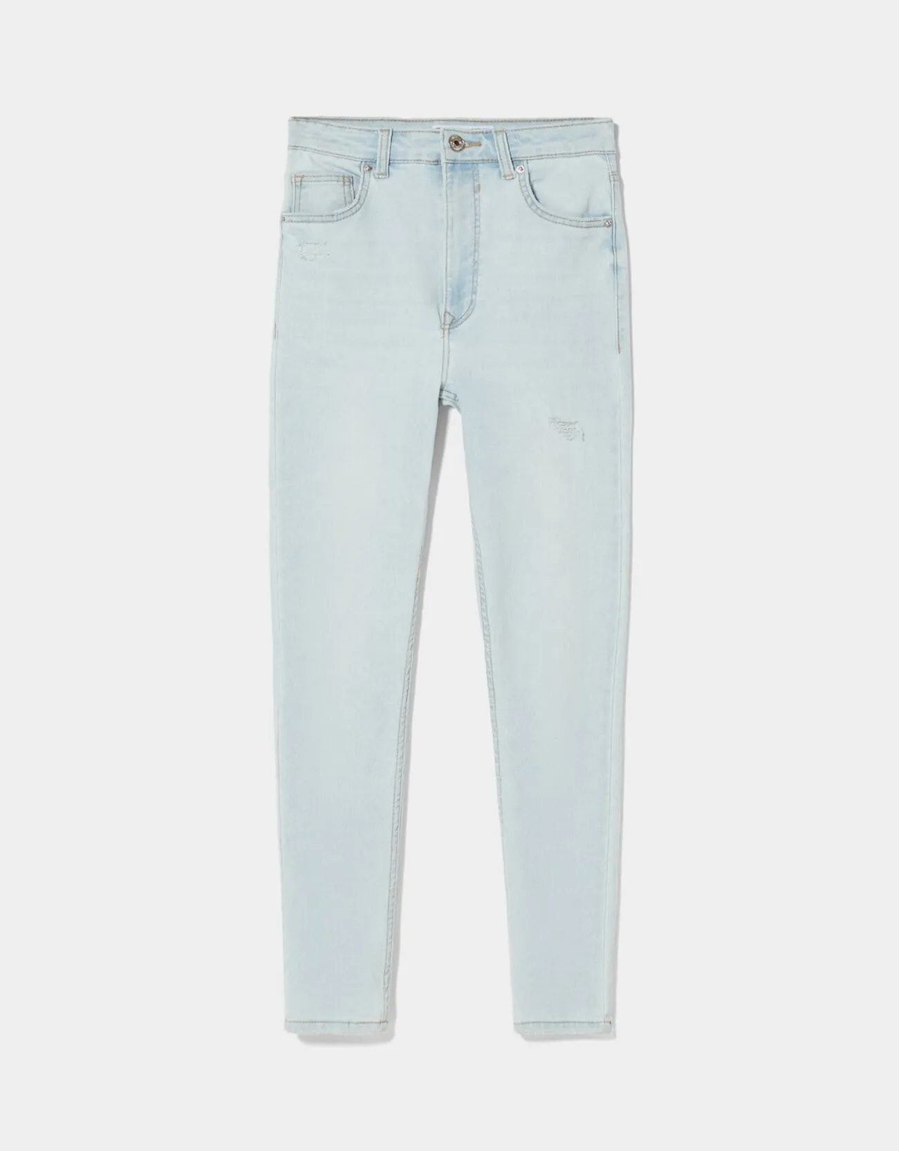 Super High Waist Jeans – Hellblau – Image 5 of 5
