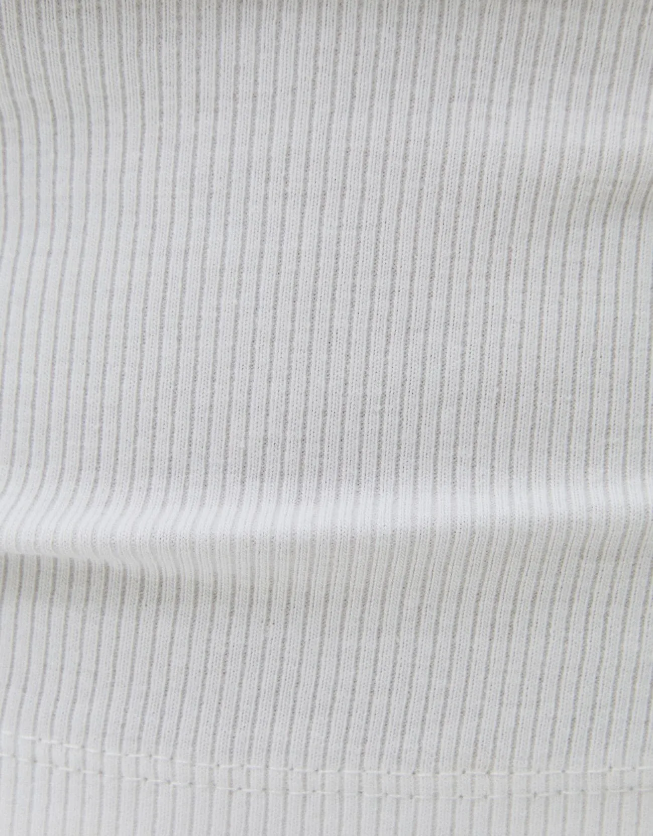 Doppelpack Ärmellose Shirts mit Patentmuster – Weiß – Bild 7 von 7