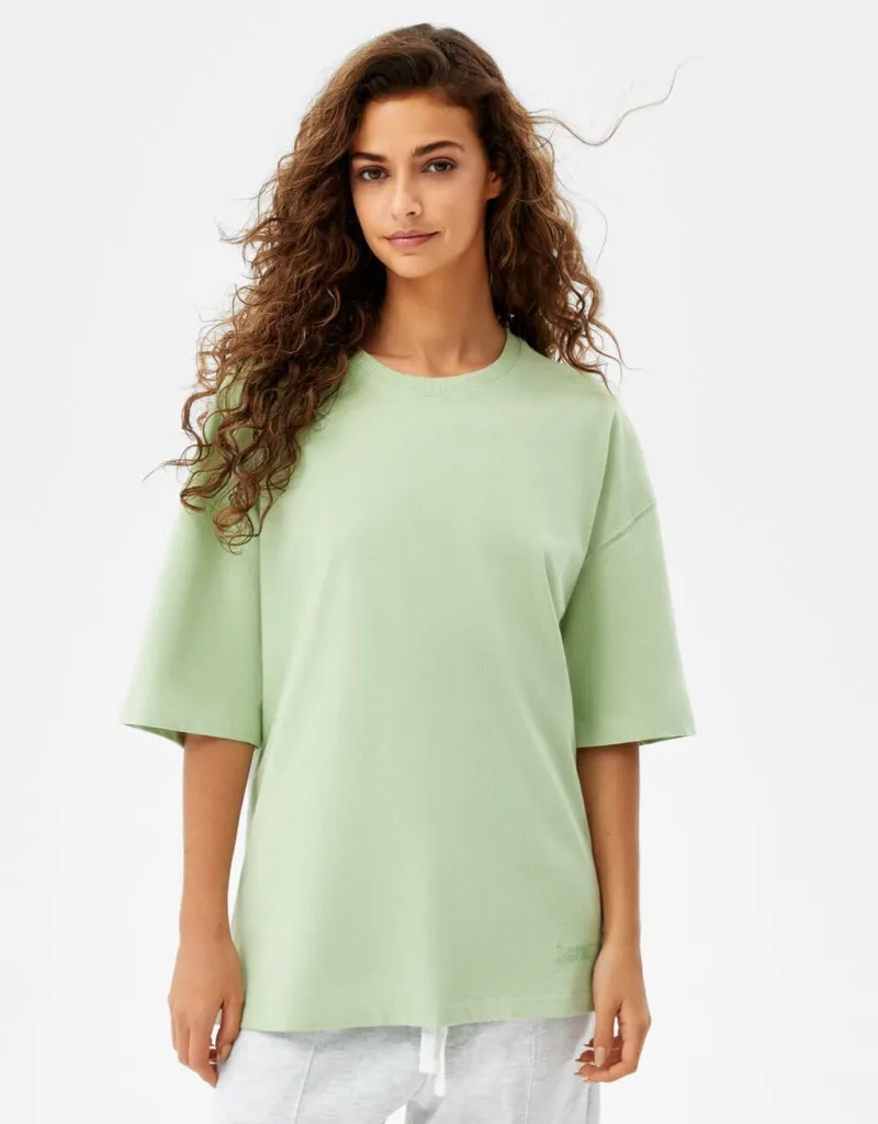 T-Shirt im Extra Loose Fit – Grün